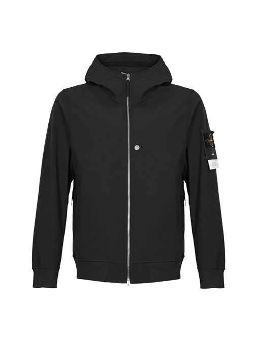 Giacca Q100004 Soft Shell-R Black STONE ISLAND | Q100004S0B22V0029